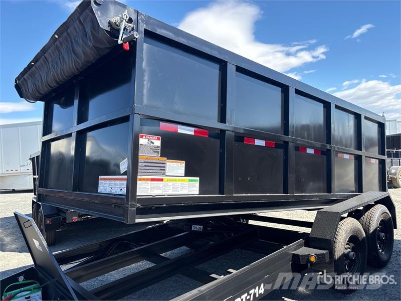 Denton 14 ft T/A Dump Utility Trailer Самоскиди