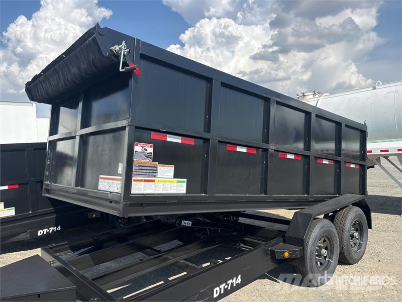 Denton 14 ft T/A Dump Utility Trailer Самоскиди