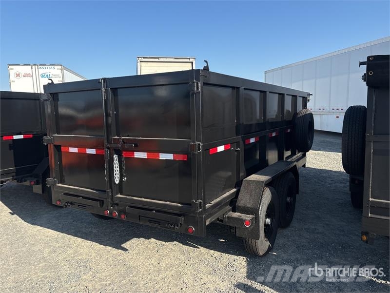 Denton 14 ft T/A Dump Utility Trailer Pašizgāzējs
