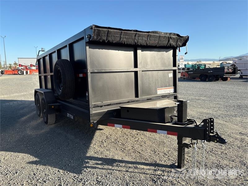  Denton 14 ft T/A Dump Utility Trailer Самоскиди