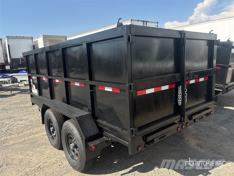 Denton 14 ft T/A Dump Utility Trailer Самоскиди