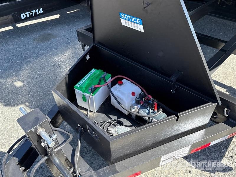Denton 14 ft T/A Dump Utility Trailer Самоскиди