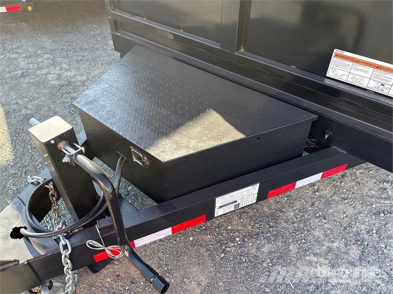 Denton 14 ft T/A Dump Utility Trailer Pašizgāzējs