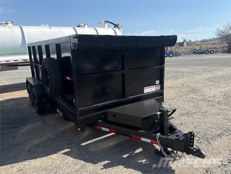 Denton 14 ft T/A Dump Utility Trailer Самоскиди