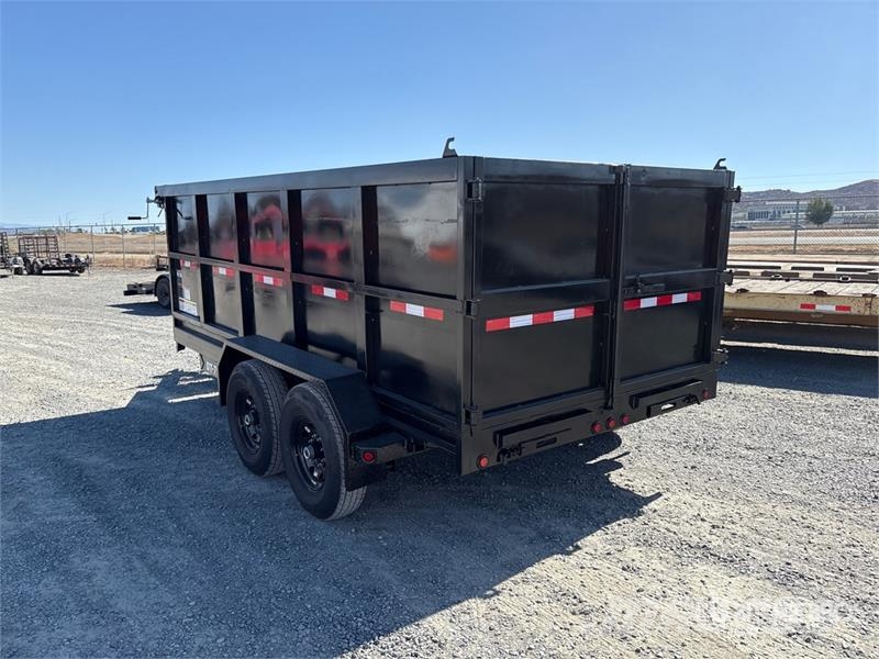 Denton 14 ft T/A Dump Utility Trailer Reboques basculantes