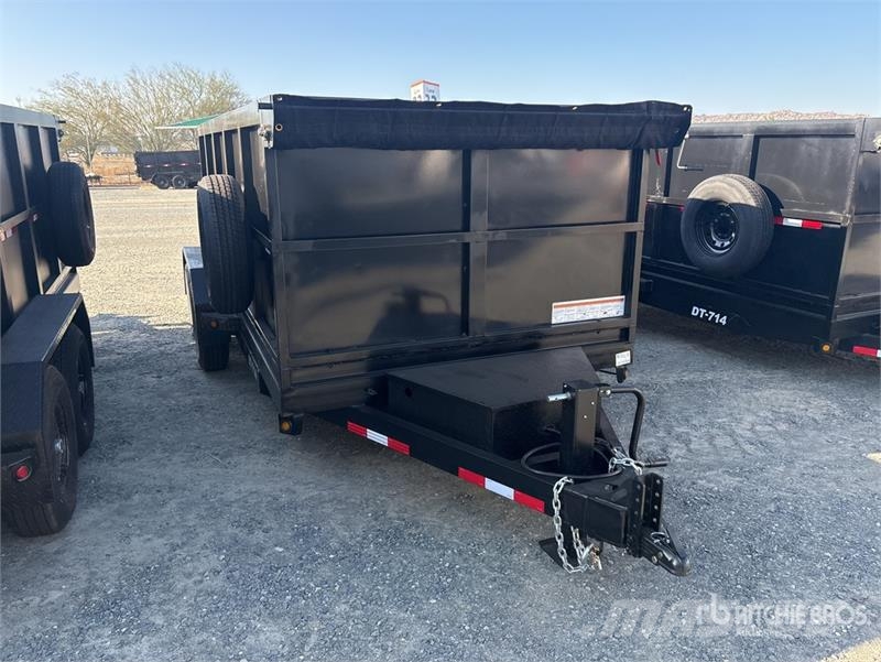 Denton 14 ft T/A Dump Utility Trailer Pašizgāzējs