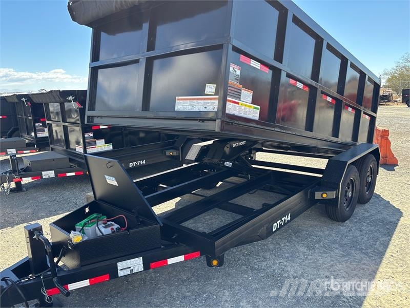 Denton 14 ft T/A Dump Utility Trailer Самоскиди