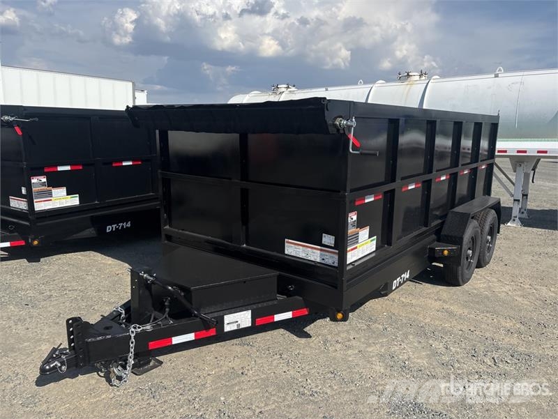 Denton 14 ft T/A Dump Utility Trailer Самоскиди