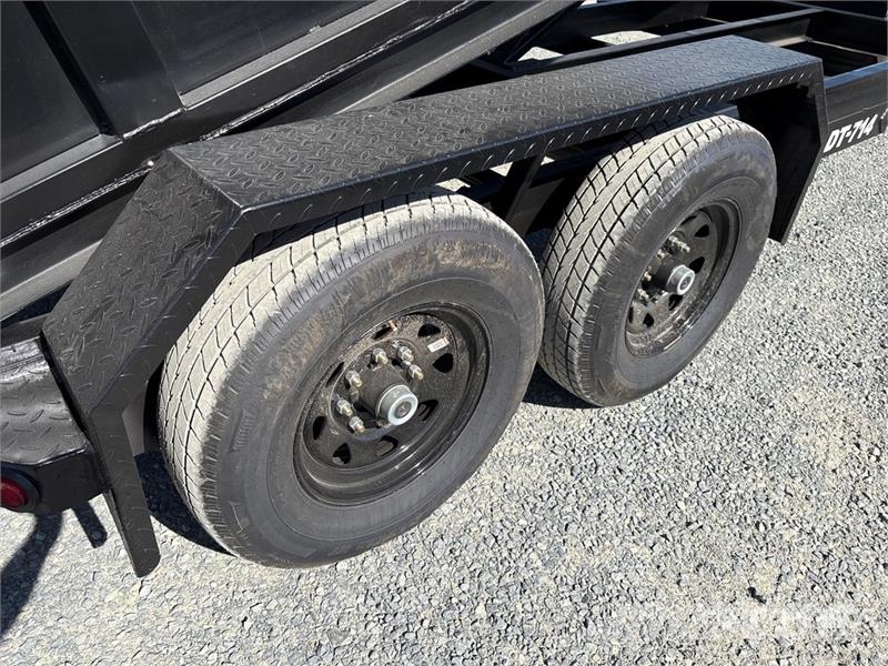 Denton 14 ft T/A Dump Utility Trailer Reboques basculantes