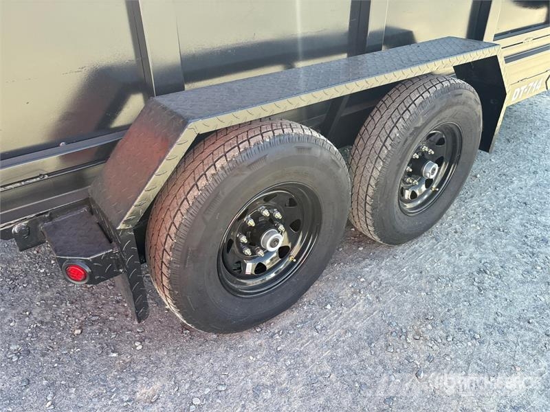 Denton Dt-714 14 ft T/A Dump Utility Trailer Самоскиди