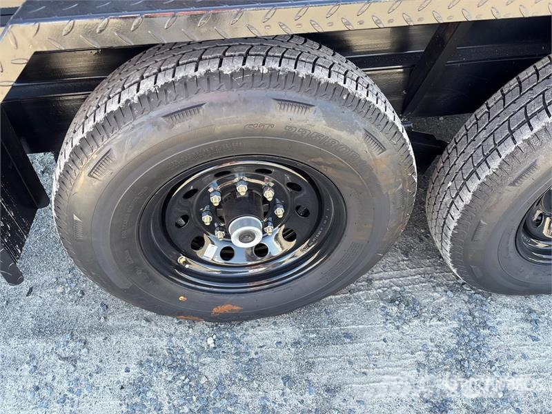  Denton Dt-714 14 ft T/A Dump Utility Trailer مقطورات قلابة