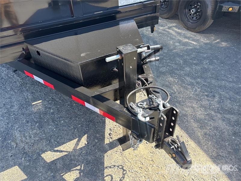  Denton Dt-714 14 ft T/A Dump Utility Trailer مقطورات قلابة
