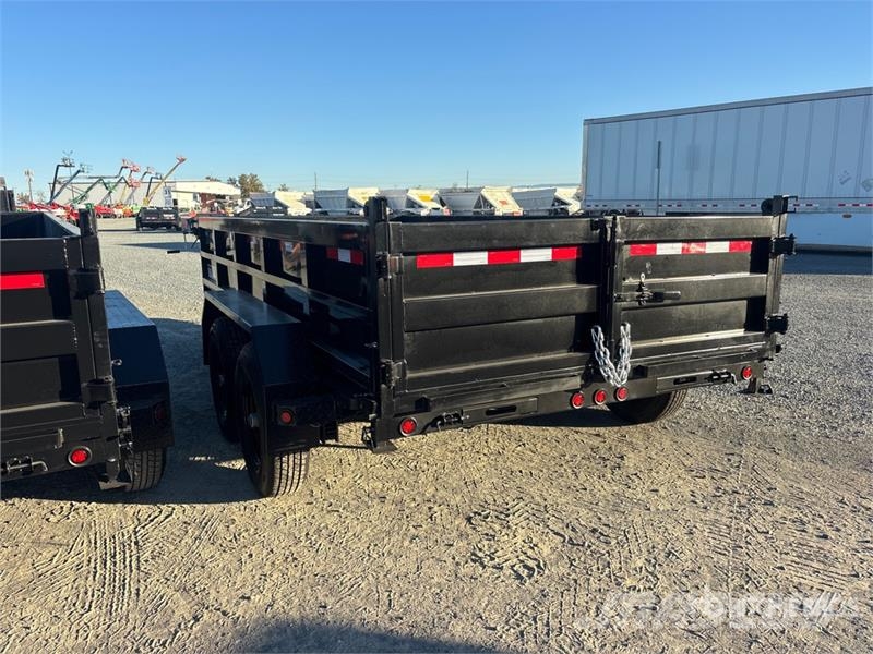  Denton Dt-714 14 ft T/A Dump Utility Trailer Kiper prikolice