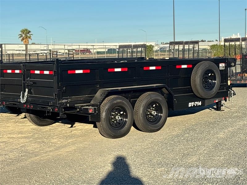  Denton Dt-714 14 ft T/A Dump Utility Trailer Kiper prikolice