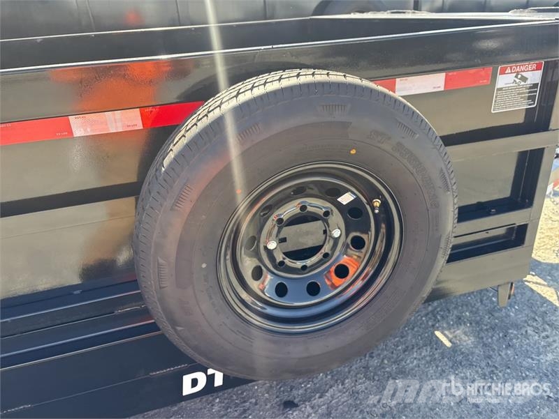  Denton Dt-714 14 ft T/A Dump Utility Trailer مقطورات قلابة