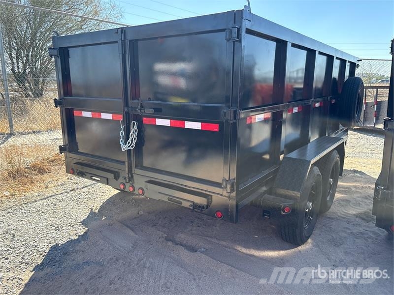 Denton Dt-714 14 ft T/A Dump Utility Trailer Самоскиди