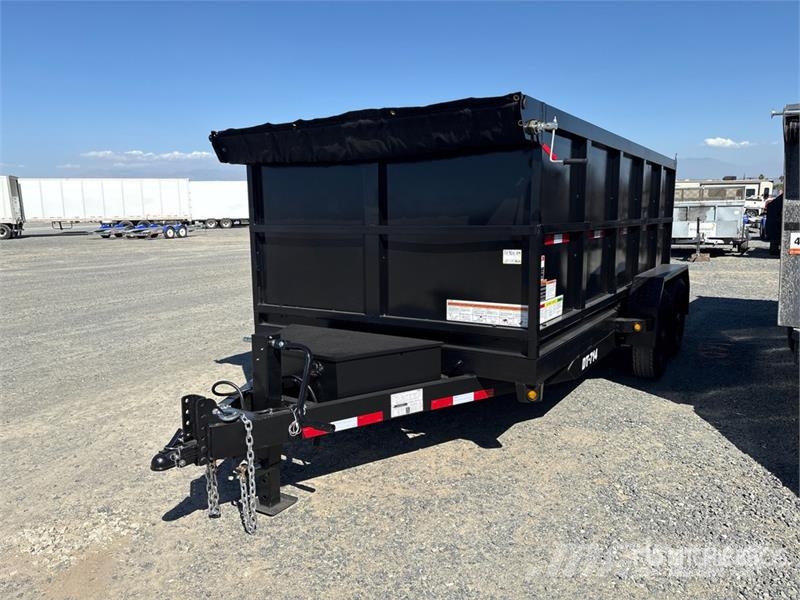 Denton Dt-714 14 ft T/A Dump Utility Trailer Самоскиди