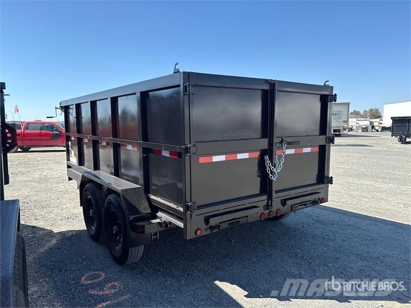 Denton Dt-714 14 ft T/A Dump Utility Trailer Самоскиди