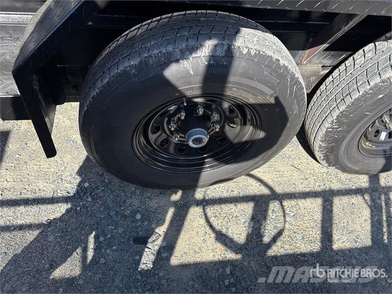  Denton Dt-714 14 ft T/A Dump Utility Trailer مقطورات قلابة