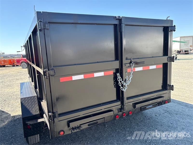 Denton Dt-714 14 ft T/A Dump Utility Trailer Самоскиди