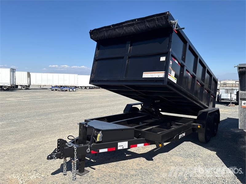 Denton Dt-714 14 ft T/A Dump Utility Trailer Самоскиди