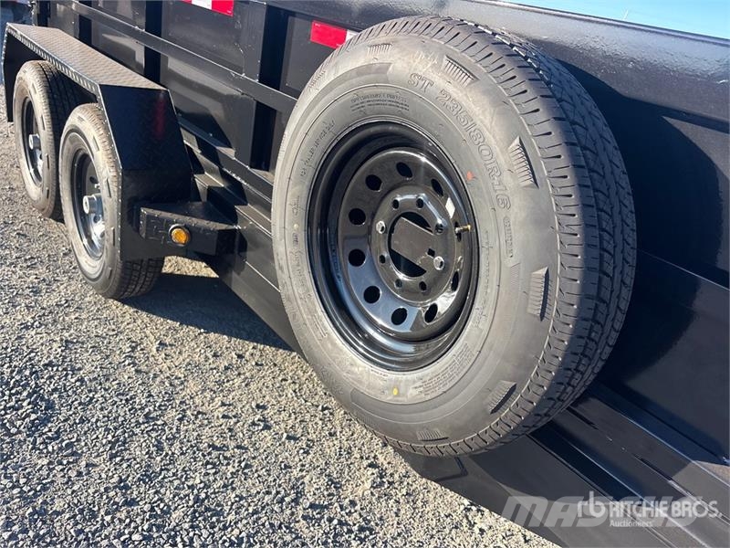 Denton Dt-714 14 ft T/A Dump Utility Trailer Kiper prikolice