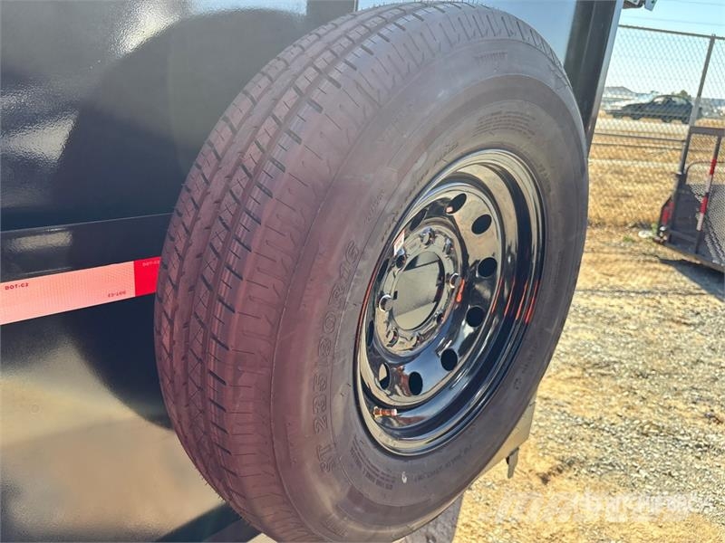 Denton Dt-714 14 ft T/A Dump Utility Trailer Самоскиди