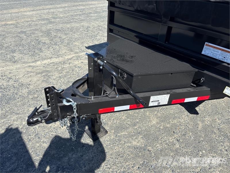  Denton Dt-714 14 ft T/A Dump Utility Trailer مقطورات قلابة