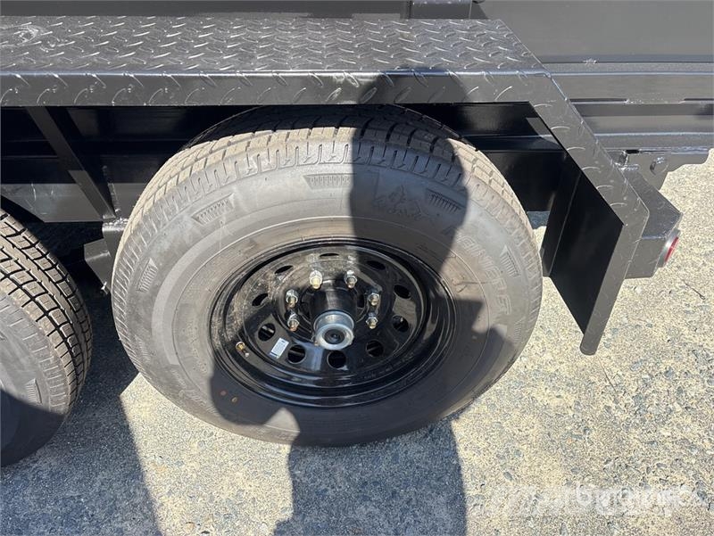  Denton Dt-714 14 ft T/A Dump Utility Trailer مقطورات قلابة