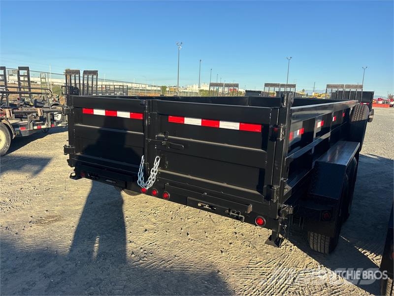  Denton Dt-714 14 ft T/A Dump Utility Trailer Kiper prikolice