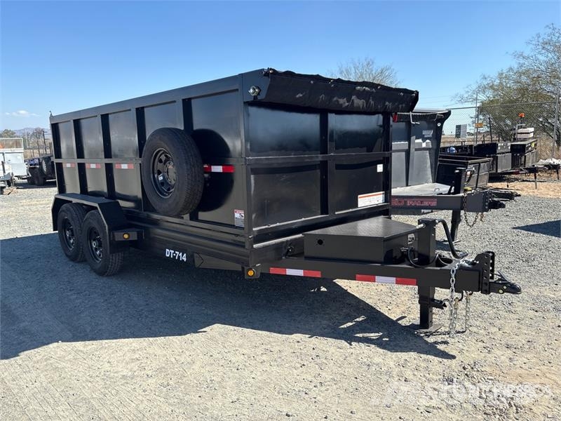 Denton Dt-714 14 ft T/A Dump Utility Trailer Самоскиди