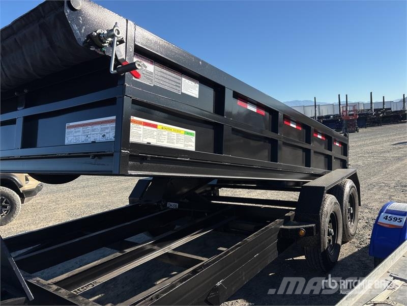  Denton DT-7142 14 ft T/A End Dump Trailer (Unused) Самоскиди