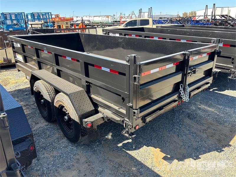 Denton DT-7142 14 ft T/A End Dump Trailer (Unused) Самоскиди