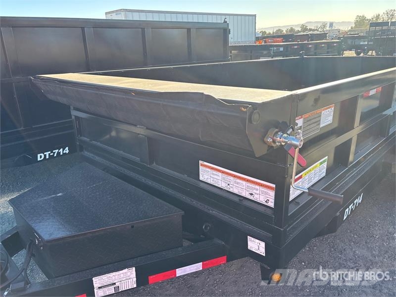  Denton DT-7142 14 ft T/A End Dump Trailer (Unused) Самоскиди