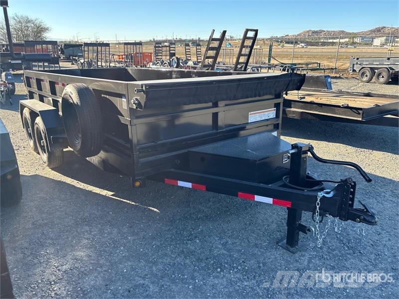  Denton DT-7142 14 ft T/A End Dump Trailer (Unused) Самоскиди