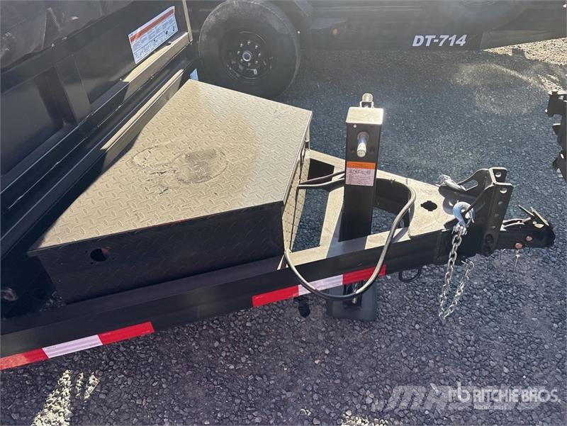 Denton DT-7142 14 ft T/A End Dump Trailer (Unused) Самоскиди