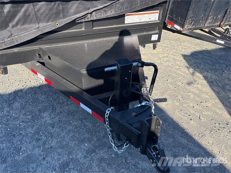 Denton DT-7142 14 ft T/A End Dump Trailer (Unused) Самоскиди