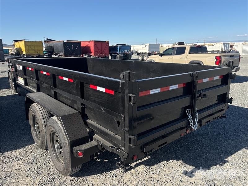 Denton DT-7142 14 ft T/A End Dump Trailer (Unused) Самоскиди