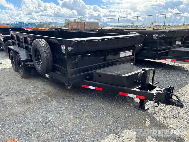 Denton DT-7142 14 ft T/A End Dump Trailer (Unused) 傾卸式拖車