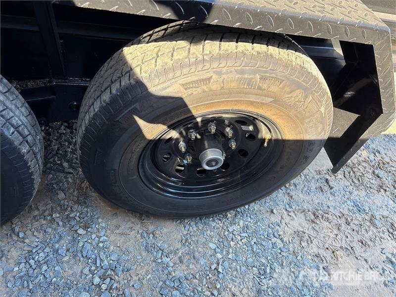 Denton DT-7142 14 ft T/A End Dump Trailer (Unused) Самоскиди