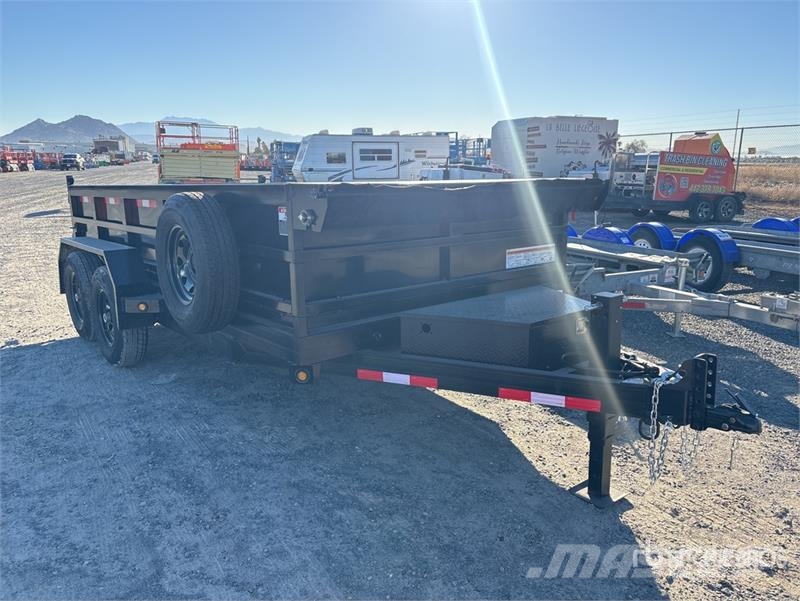  Denton DT-7142 14 ft T/A End Dump Trailer (Unused) Самоскиди