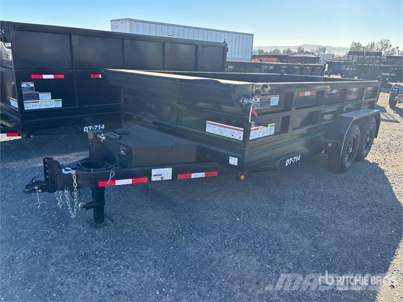  Denton DT-7142 14 ft T/A End Dump Trailer (Unused) Самоскиди