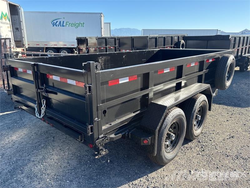Denton DT-7142 14 ft T/A End Dump Trailer (Unused) Самоскиди