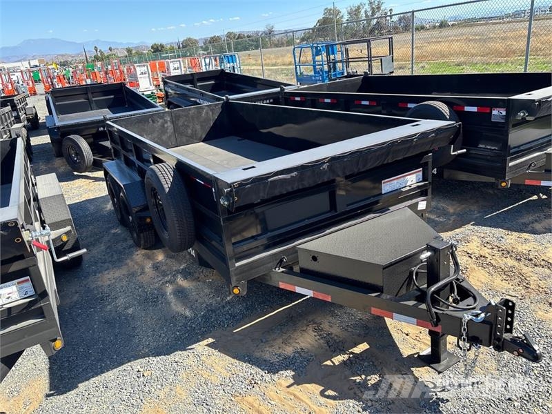 Denton DT-7142 14 ft T/A End Dump Trailer (Unused) Самоскиди