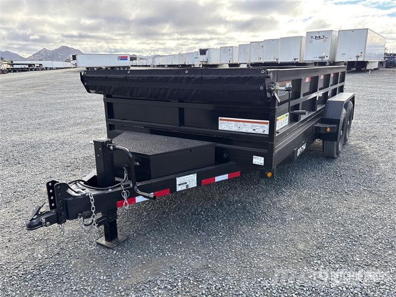 Denton DT-7142 14 ft T/A End Dump Trailer (Unused) Remorque benne