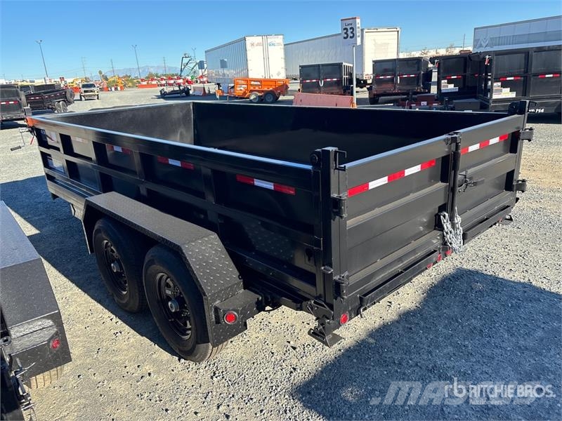 Denton DT-7142 14 ft T/A End Dump Trailer (Unused) Remorque benne