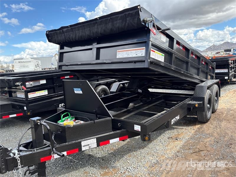 Denton DT-7142 14 ft T/A End Dump Trailer (Unused) 傾卸式拖車