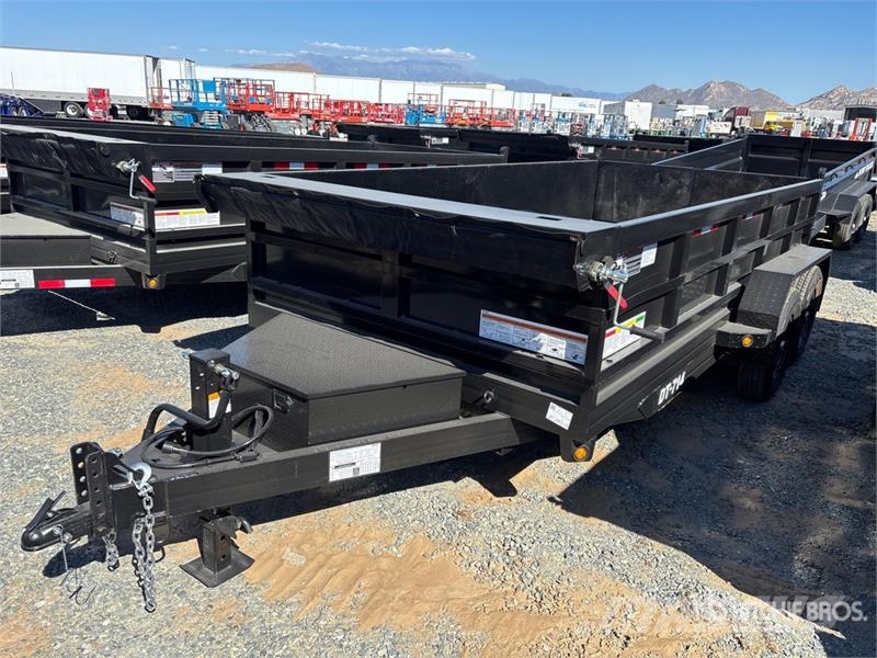 Denton DT-7142 14 ft T/A End Dump Trailer (Unused) Самоскиди