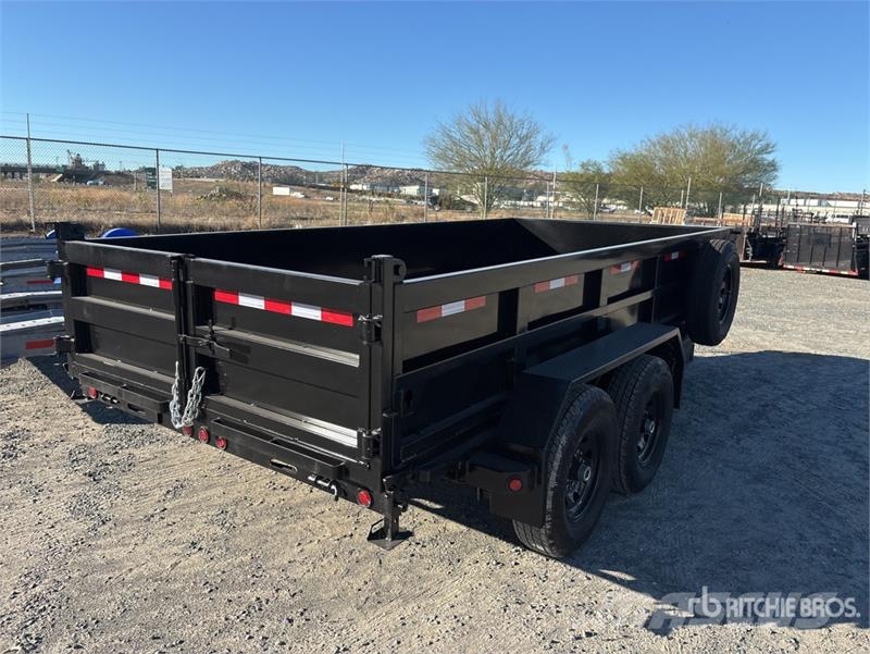  Denton DT-7142 14 ft T/A End Dump Trailer (Unused) Самоскиди