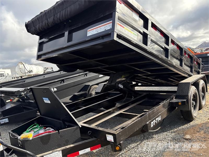 Denton DT-7142 14 ft T/A End Dump Trailer (Unused) Remorque benne